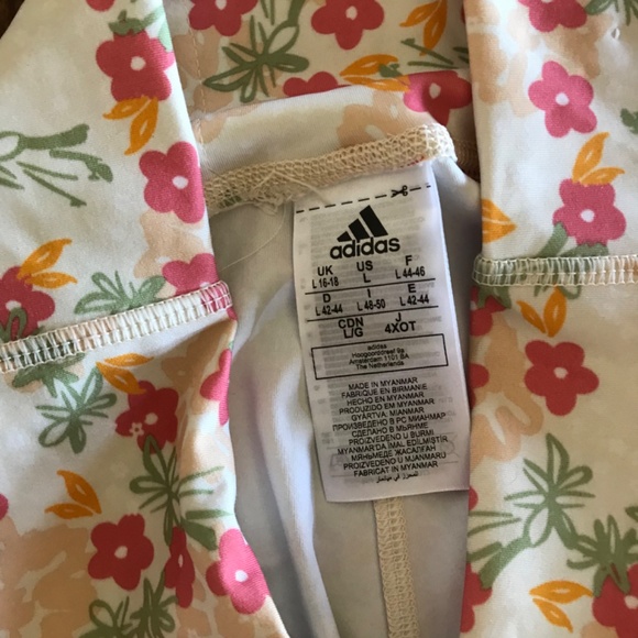 Adidas floral leggings - Picture 2 of 3